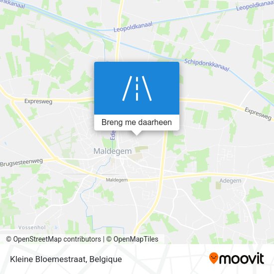 Kleine Bloemestraat kaart