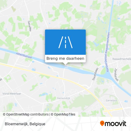Bloemenwijk kaart