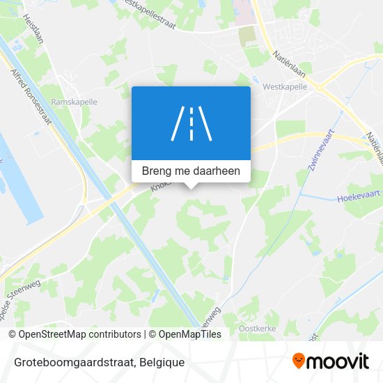 Groteboomgaardstraat kaart