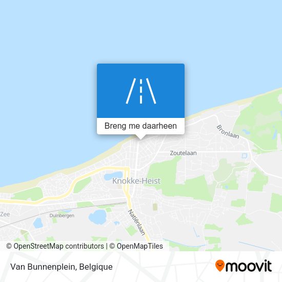 Van Bunnenplein kaart