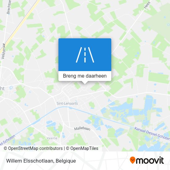 Willem Elsschotlaan kaart