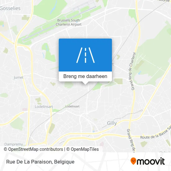 Rue De La Paraison kaart