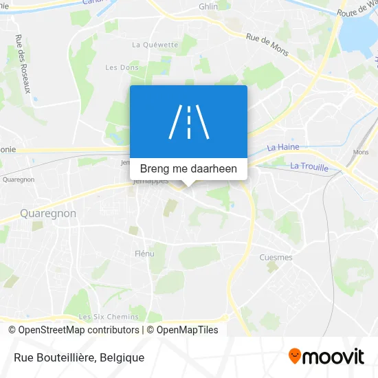 Rue Bouteillière kaart