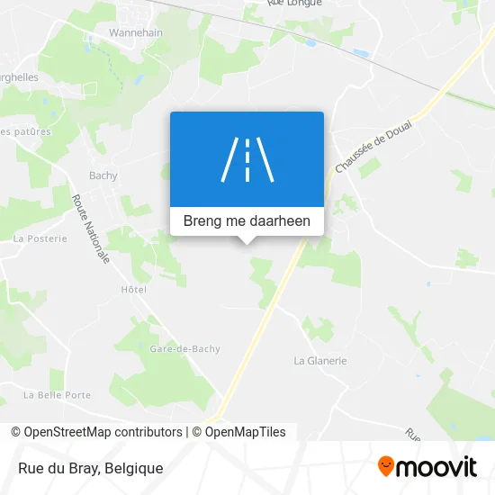 Rue du Bray kaart