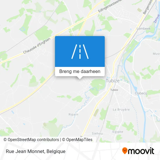 Rue Jean Monnet kaart