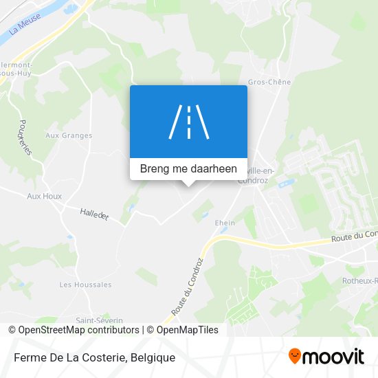 Ferme De La Costerie kaart