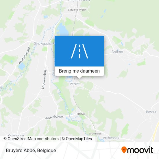 Bruyère Abbé kaart