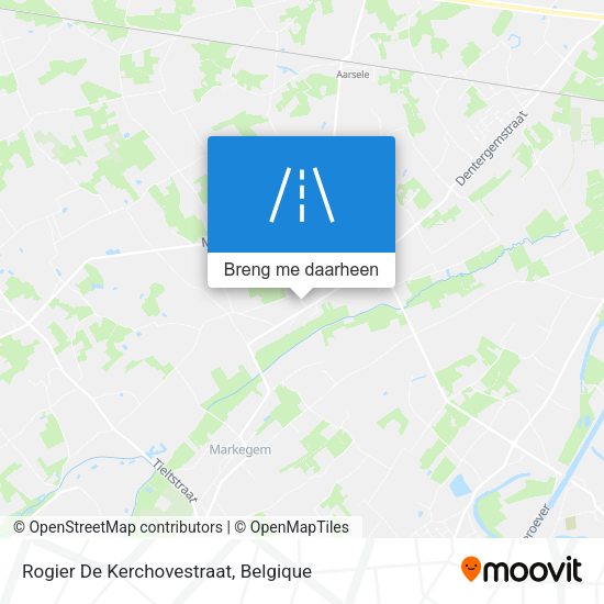 Rogier De Kerchovestraat kaart