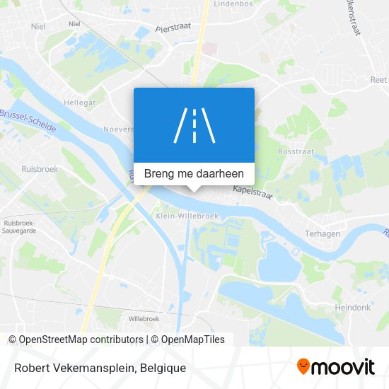 Robert Vekemansplein kaart
