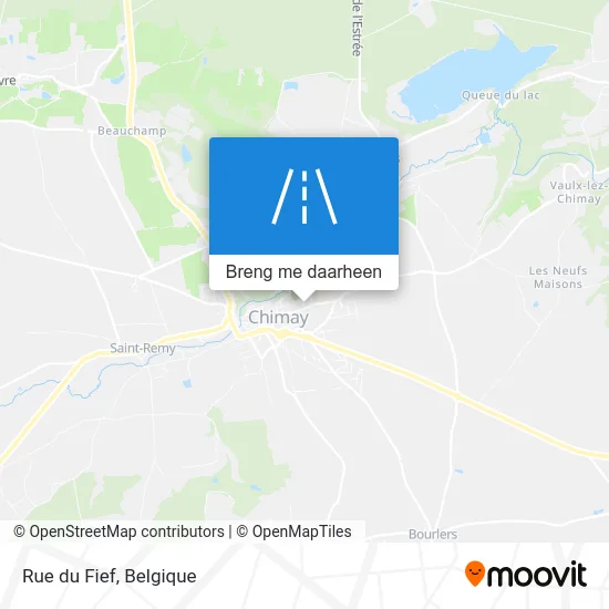 Rue du Fief kaart