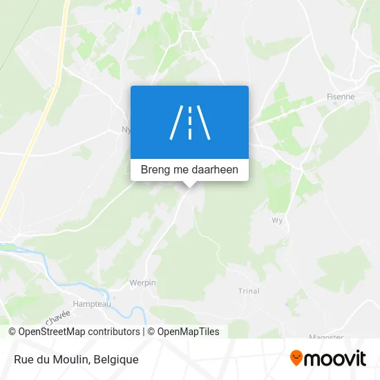 Rue du Moulin kaart