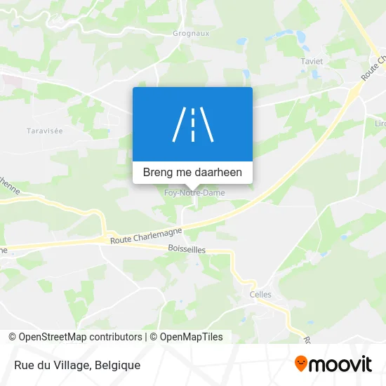 Rue du Village kaart