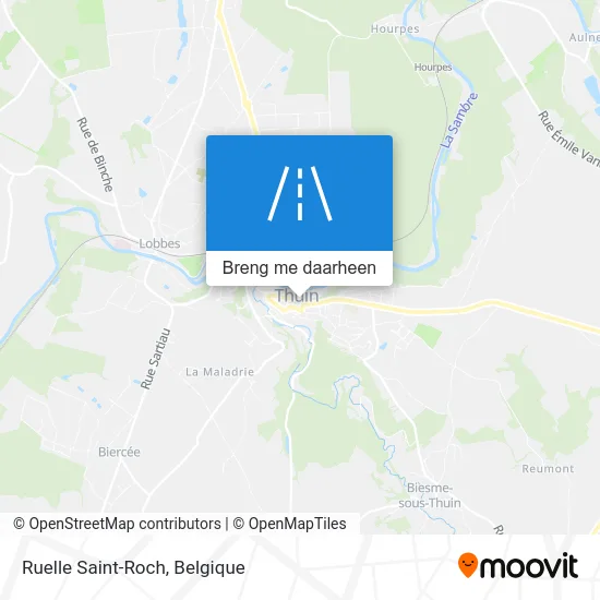 Ruelle Saint-Roch kaart