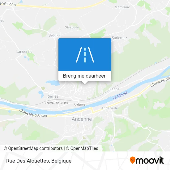 Rue Des Alouettes kaart