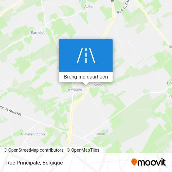 Rue Principale kaart