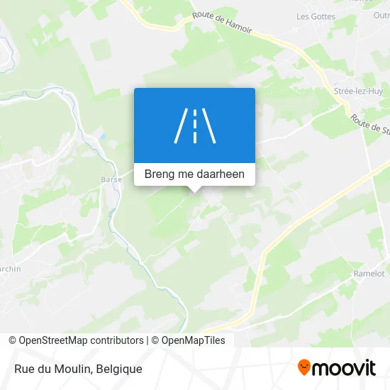 Rue du Moulin kaart