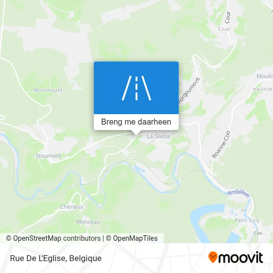 Rue De L'Eglise kaart