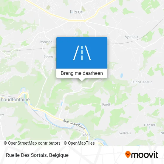 Ruelle Des Sortais kaart