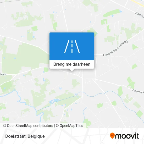 Doelstraat kaart