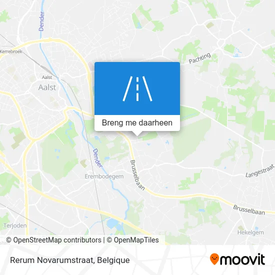 Rerum Novarumstraat kaart