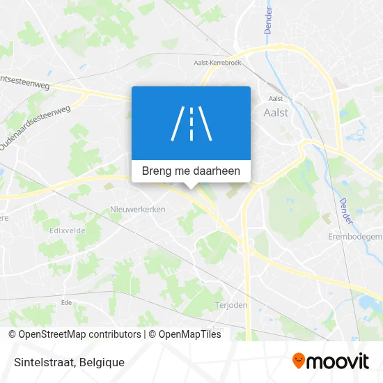 Sintelstraat kaart