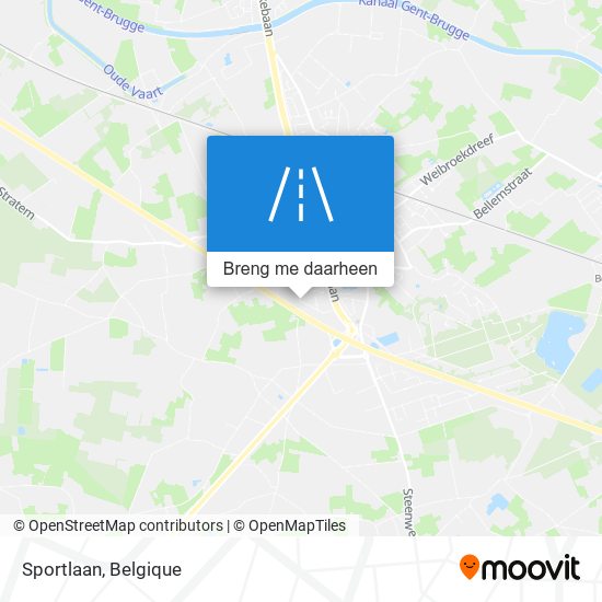 Sportlaan kaart