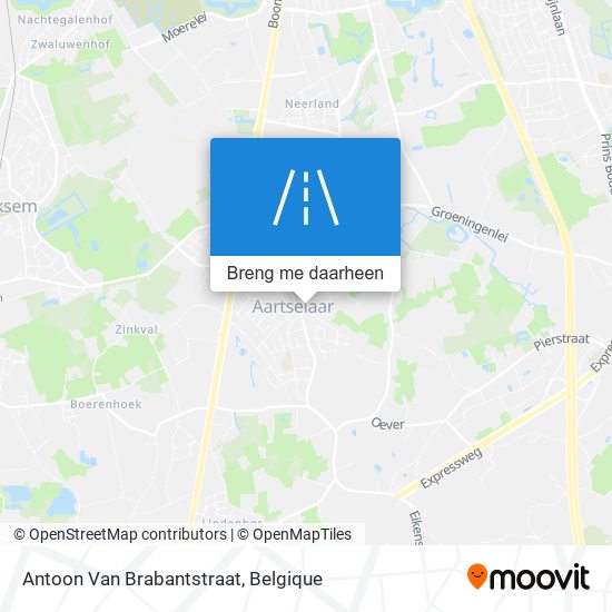 Antoon Van Brabantstraat kaart