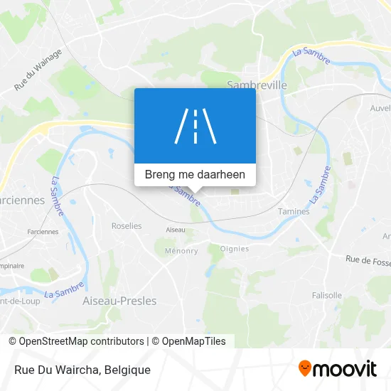 Rue Du Waircha kaart