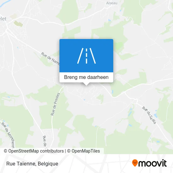 Rue Taïenne kaart