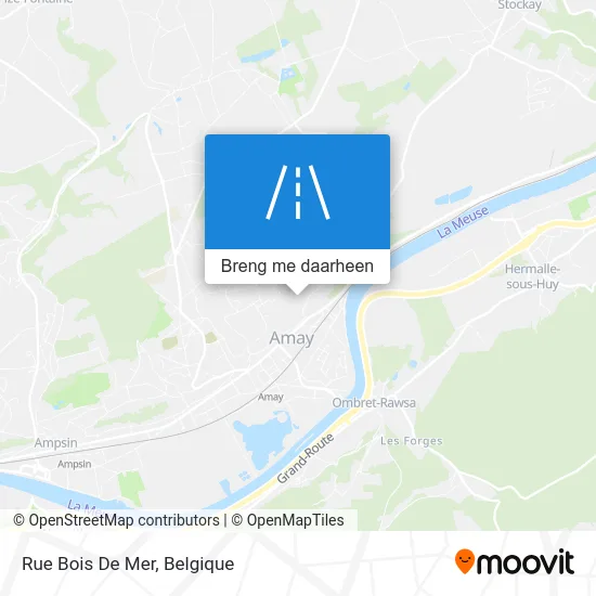 Rue Bois De Mer kaart