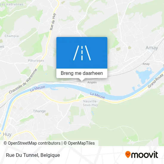 Rue Du Tunnel kaart