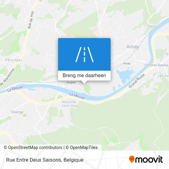 Rue Entre Deux Saisons kaart