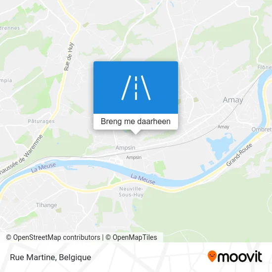 Rue Martine kaart