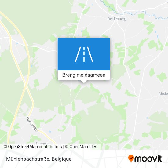 Mühlenbachstraße kaart