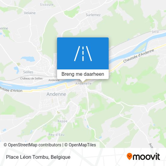 Place Léon Tombu kaart