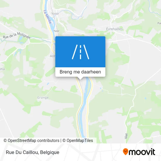 Rue Du Caillou kaart