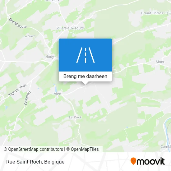 Rue Saint-Roch kaart