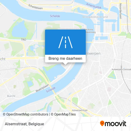 Alsemstraat kaart