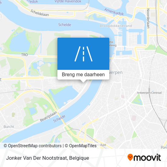 Jonker Van Der Nootstraat kaart