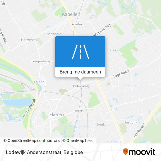 Lodewijk Andersonstraat kaart