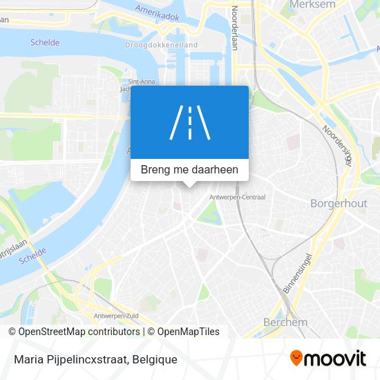 Maria Pijpelincxstraat kaart
