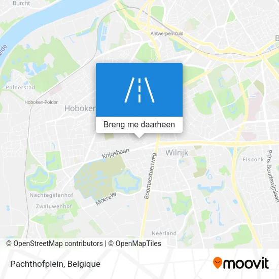 Pachthofplein kaart