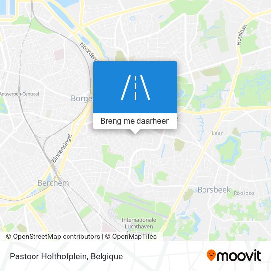 Pastoor Holthofplein kaart