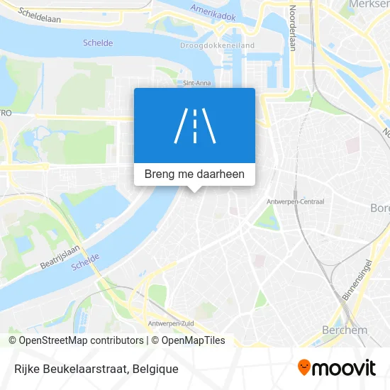 Rijke Beukelaarstraat kaart