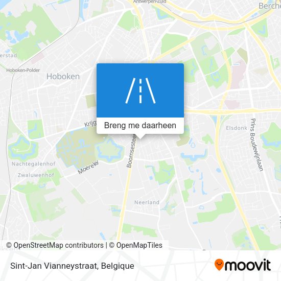 Sint-Jan Vianneystraat kaart