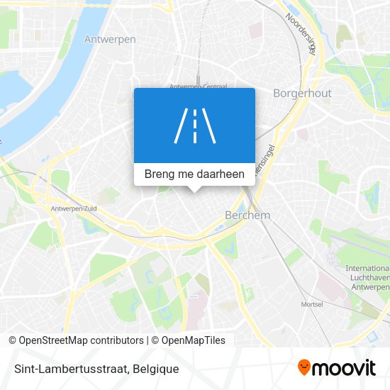Sint-Lambertusstraat kaart