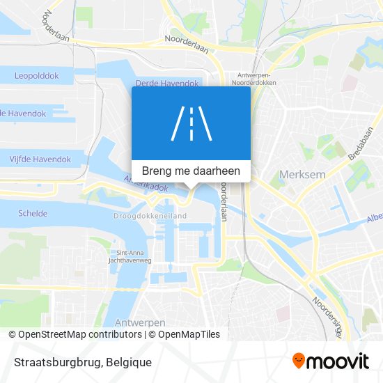 Straatsburgbrug kaart
