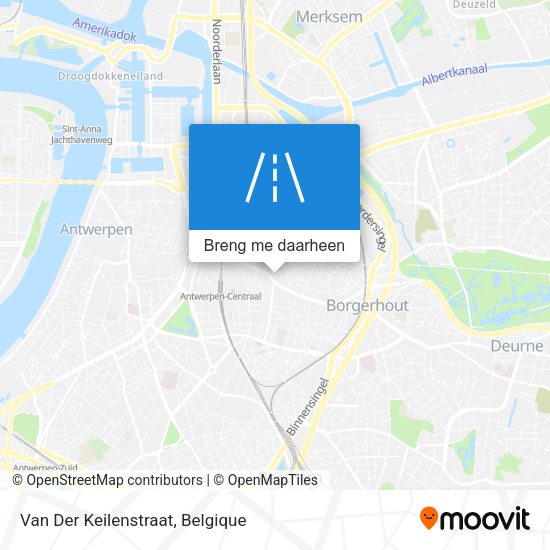 Van Der Keilenstraat kaart