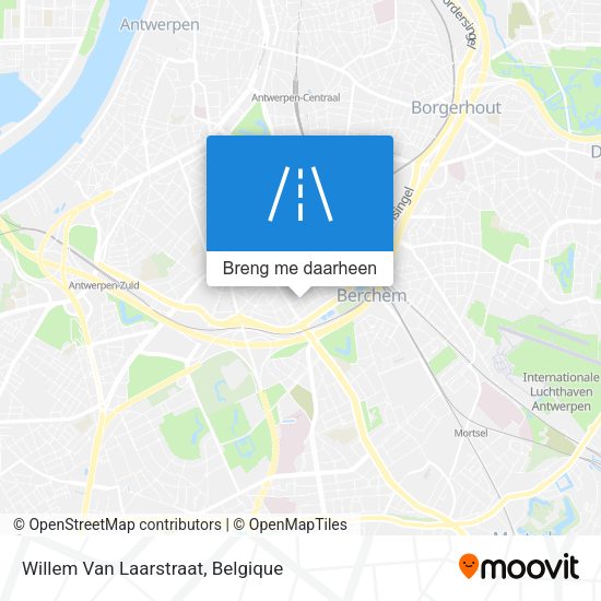Willem Van Laarstraat kaart