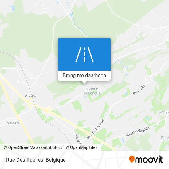 Rue Des Ruelles kaart